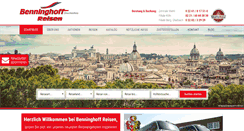 Desktop Screenshot of benninghoff-reisen.de