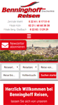 Mobile Screenshot of benninghoff-reisen.de